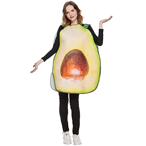EraSpooky Schwamm Avocado Kostüm für Erwachsene für Halloween Party, Karneval, Cosplay EraSpooky Schwamm Avocado Kostüm für Erwachsene für Halloween Party, Karneval, Cosplay von EraSpooky