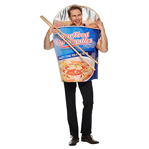 EraSpooky Schwamm Instant Nudel Kostüm für Erwachsene für Halloween Party, Karneval,Junggesellenabschied Cosplay EraSpooky Schwamm Instant Nudel Kostüm für Erwachsene für Halloween Party, Karneval,Junggesellenabschied Cosplay von EraSpooky