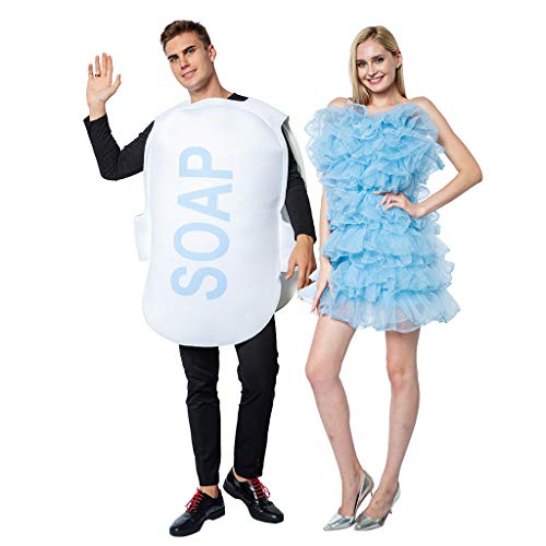 EraSpooky Unisex Luffaschwamm Seife Kostüm Faschingskostüme Halloween Party Karneval Fastnacht Tierkostüm für Erwachsene Herren Damen EraSpooky Unisex Luffaschwamm Seife Kostüm Faschingskostüme Halloween Party Karneval Fastnacht Tierkostüm für Erwachsene Herren Damen von EraSpooky