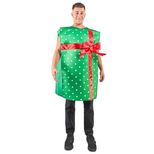 EraSpooky Weihnachtsgeschenkbox, Kostüm für Erwachsene, lustiges Geschenk, Cosplay-Outfit EraSpooky Weihnachtsgeschenkbox, Kostüm für Erwachsene, lustiges Geschenk, Cosplay-Outfit von EraSpooky