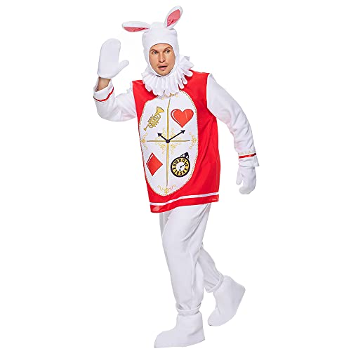 EraSpooky Weißes Kaninchen Kostüm für Halloween, Karneval, Motto Party Kleidung EraSpooky Weißes Kaninchen Kostüm für Halloween, Karneval, Motto Party Kleidung von EraSpooky
