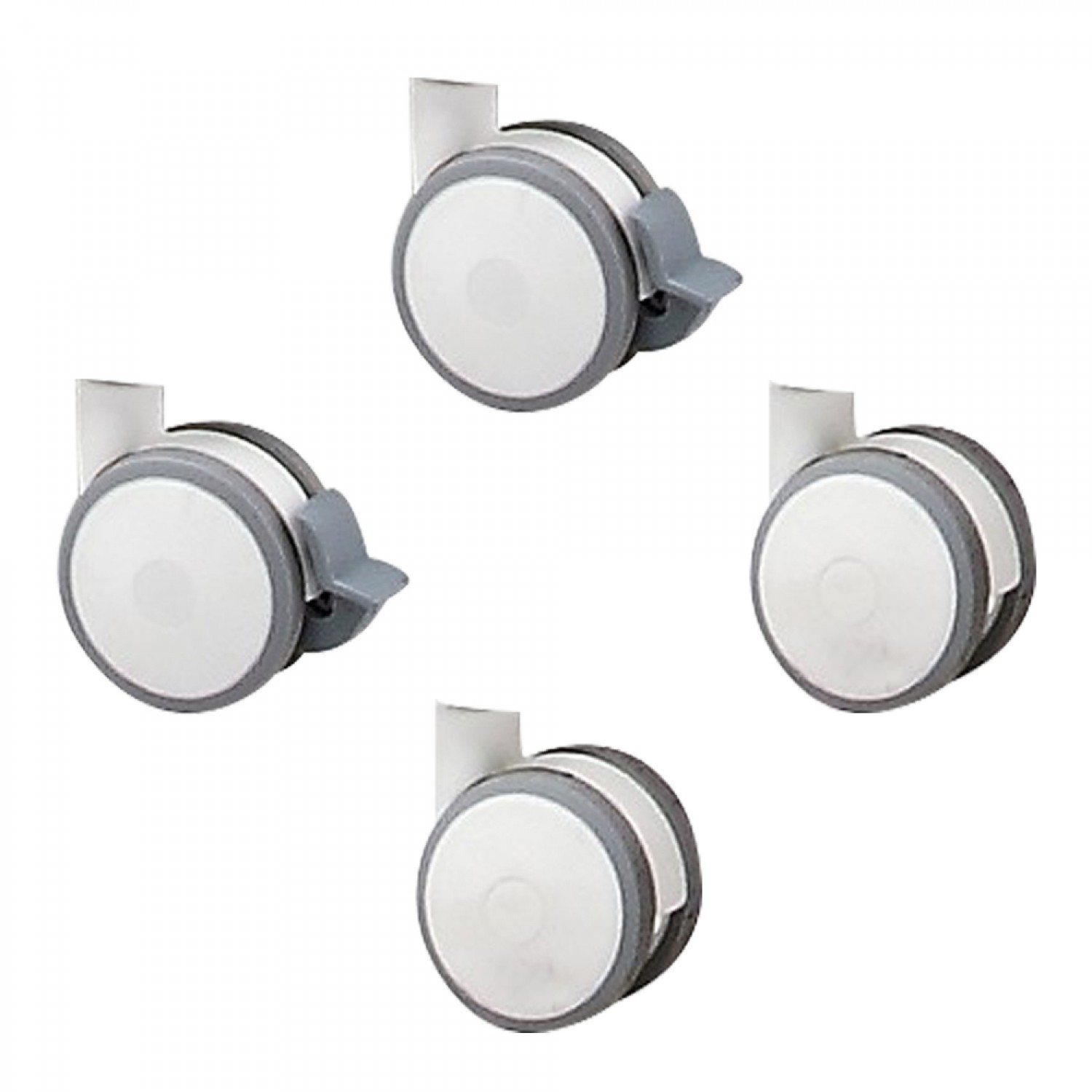 4 Räder Kit für Erbesi Cot mit Pin 4 Räder Kit für Erbesi Cot mit Pin von Erbesi