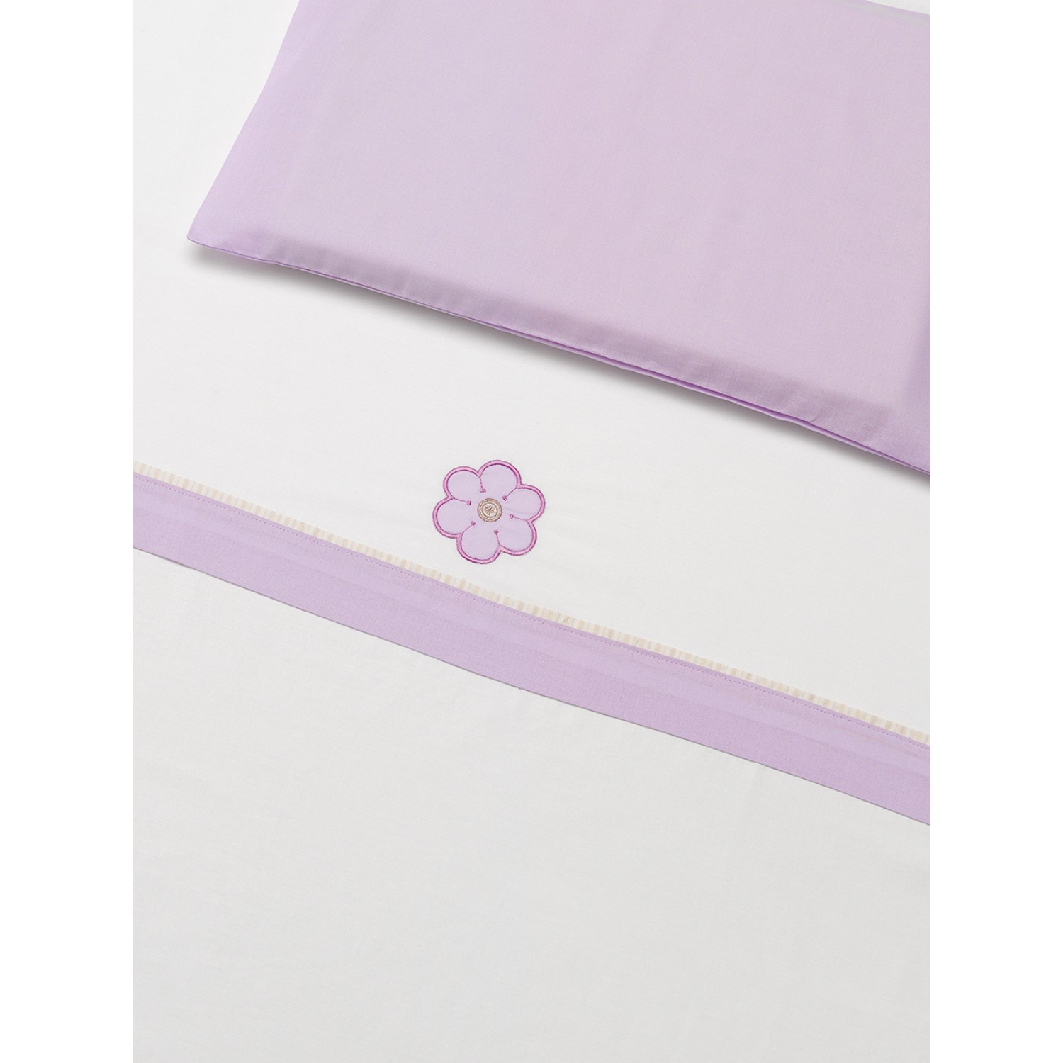 Erbesi Lilo & Giò White Wisteria Sheets Set Erbesi Lilo & Giò White Wisteria Sheets Set von Erbesi