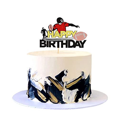 Ercadio 1 Packung Rugby Ball Happy Birthday Cake Toppers Glitter American Football Cake Picks Rugby Ball Happy Birthday Cake Picks for Sport Rugby Theme Baby Shower Birthday Party Cake Supplies Ercadio 1 Packung Rugby Ball Happy Birthday Cake Toppers Glitter American Football Cake Picks Rugby Ball Happy Birthday Cake Picks for Sport Rugby Theme Baby Shower Birthday Party Cake Supplies von Ercadio