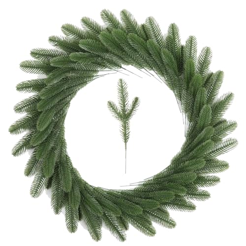 Ercoiong 100pcs/Set Norfolk Kiefernstämme 9.5 künstliche Plastik -Weihnachtsgirland Ercoiong 100pcs/Set Norfolk Kiefernstämme 9.5 künstliche Plastik -Weihnachtsgirland von Ercoiong