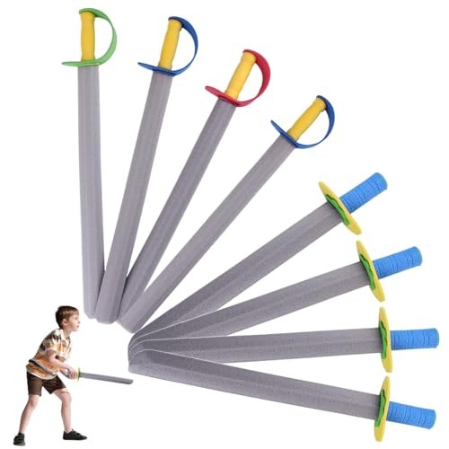 Ercoiong 8pcs Foam Sword & Messer, 20, 9 x 1, 8 Zoll Eva Foam Toy Sword & Messer weiche Waffen, täuschen Sie Sich vor, Schwerter für Kinder für Geburtstagsfeieraktivitäten und Kindergarten Ercoiong 8pcs Foam Sword & Messer, 20, 9 x 1, 8 Zoll Eva Foam Toy Sword & Messer weiche Waffen, täuschen Sie Sich vor, Schwerter für Kinder für Geburtstagsfeieraktivitäten und Kindergarten von Ercoiong