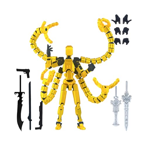 Erconsso 3D Gedruckte Spielfigur, Deko Figur Spielzeug Für Schreibtisch, Sammlerstück Mehrfach gegliedertes Modell für Sammler Fans und Kinder Jugendliche Erwachsene Schreibtisch Bücherregal von Erconsso