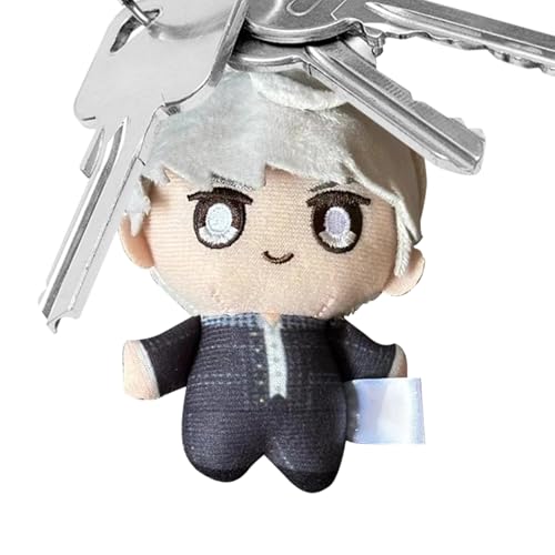Erconsso Gefüllte Kissenpuppe für Fans, Sammlerstück, Plüsch-Cartoon-Charakter für Geldbörse, stilvolles Geldbörsen-Accessoire, niedliches gefülltes Anime-Modell für Erwachsene, Männer, Kinder von Erconsso