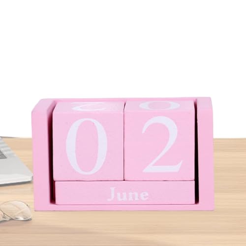 Erconsso Holzkalenderblöcke, Holzblockkalender für Schreibtisch - Tabletop -Kalender - Holzmonatsdatum -Displayblöcke für Lehrer Schüler Klassenzimmer rustikaler Bauernhaus Schreibtisch Zubehör Erconsso Holzkalenderblöcke, Holzblockkalender für Schreibtisch - Tabletop -Kalender - Holzmonatsdatum -Displayblöcke für Lehrer Schüler Klassenzimmer rustikaler Bauernhaus Schreibtisch Zubehör von Erconsso