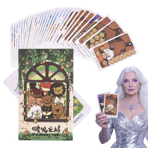 Erconsso Tarotkarten Für Tischspiele,Sammlerkartenspiel Für Die Familie - Einfaches Lernspiel Zur Förderung Emotionaler Bindungen Für Alle Altersgruppen Erconsso Tarotkarten Für Tischspiele,Sammlerkartenspiel Für Die Familie - Einfaches Lernspiel Zur Förderung Emotionaler Bindungen Für Alle Altersgruppen von Erconsso