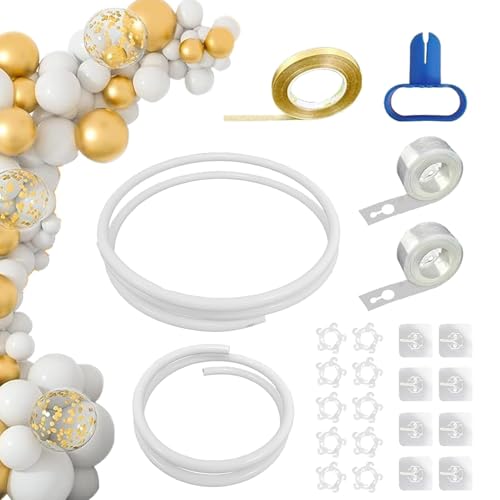Wandballonbogenständer, Wandhalterung, Ballonbogen-Rahmen, biegbar, verstellbar, Ballonbogen-Rahmen, Ballonbogen-Rahmen-Kit für Hochzeit, Geburtstag, Babyparty, Valentinstag, Partys, Wandballonbogenständer, Wandhalterung, Ballonbogen-Rahmen, biegbar, verstellbar, Ballonbogen-Rahmen, Ballonbogen-Rahmen-Kit für Hochzeit, Geburtstag, Babyparty, Valentinstag, Partys, von Erconsso