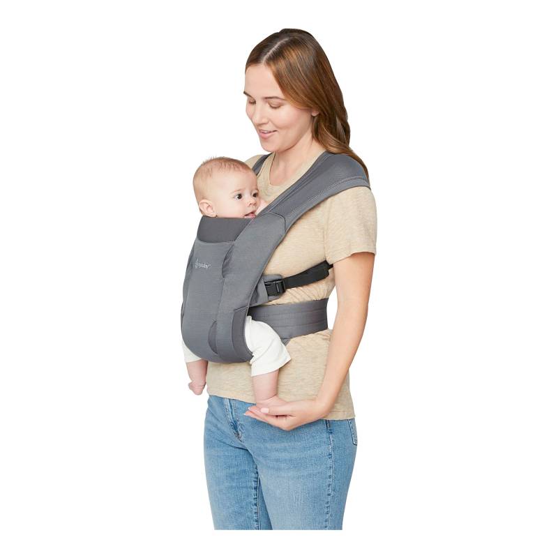 Ergobaby® Embrace Soft Air Mesh Babytrage, 3 Tragepositionen von Ergobaby