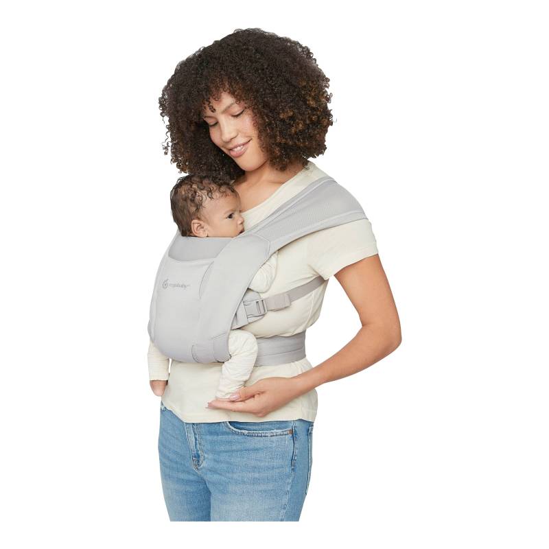 Ergobaby® Embrace Soft Air Mesh Babytrage, 3 Tragepositionen von Ergobaby