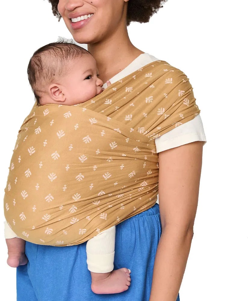 Ergobaby Aura Wrap Knit Tragetuch, Camel Harvest Ergobaby Aura Wrap Knit Tragetuch, Camel Harvest von Ergobaby