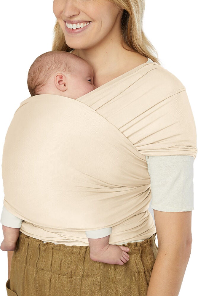 Ergobaby Aura Wrap Knit Tragetuch, Cream Ergobaby Aura Wrap Knit Tragetuch, Cream von Ergobaby