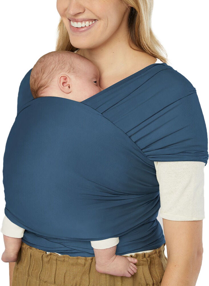Ergobaby Aura Wrap Knit Tragetuch, Twilight Navy Ergobaby Aura Wrap Knit Tragetuch, Twilight Navy von Ergobaby