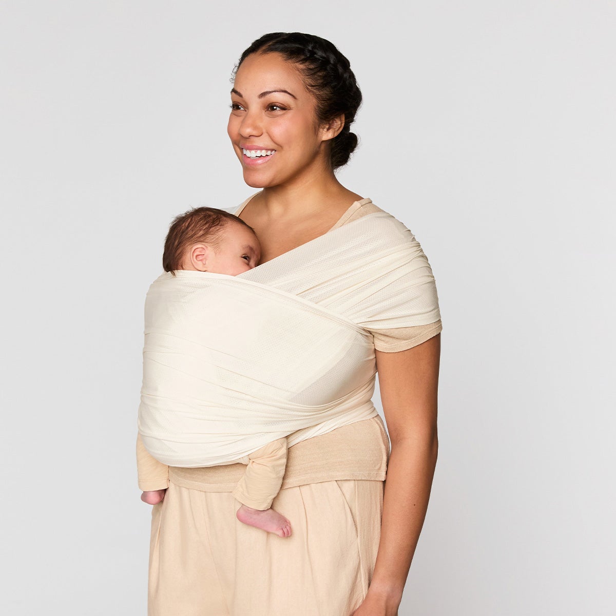 Ergobaby Aura Wrap Mesh Tragetuch, Cream von Ergobaby
