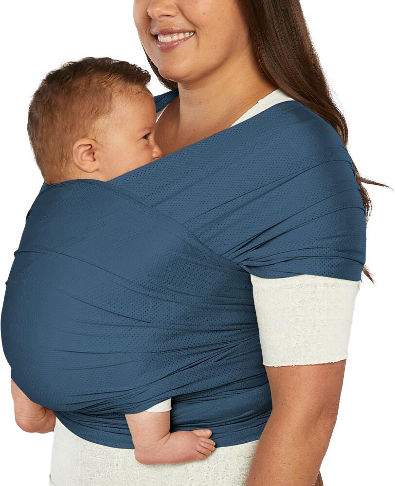 Ergobaby Aura Wrap Mesh Tragetuch, Twilight Navy Ergobaby Aura Wrap Mesh Tragetuch, Twilight Navy von Ergobaby