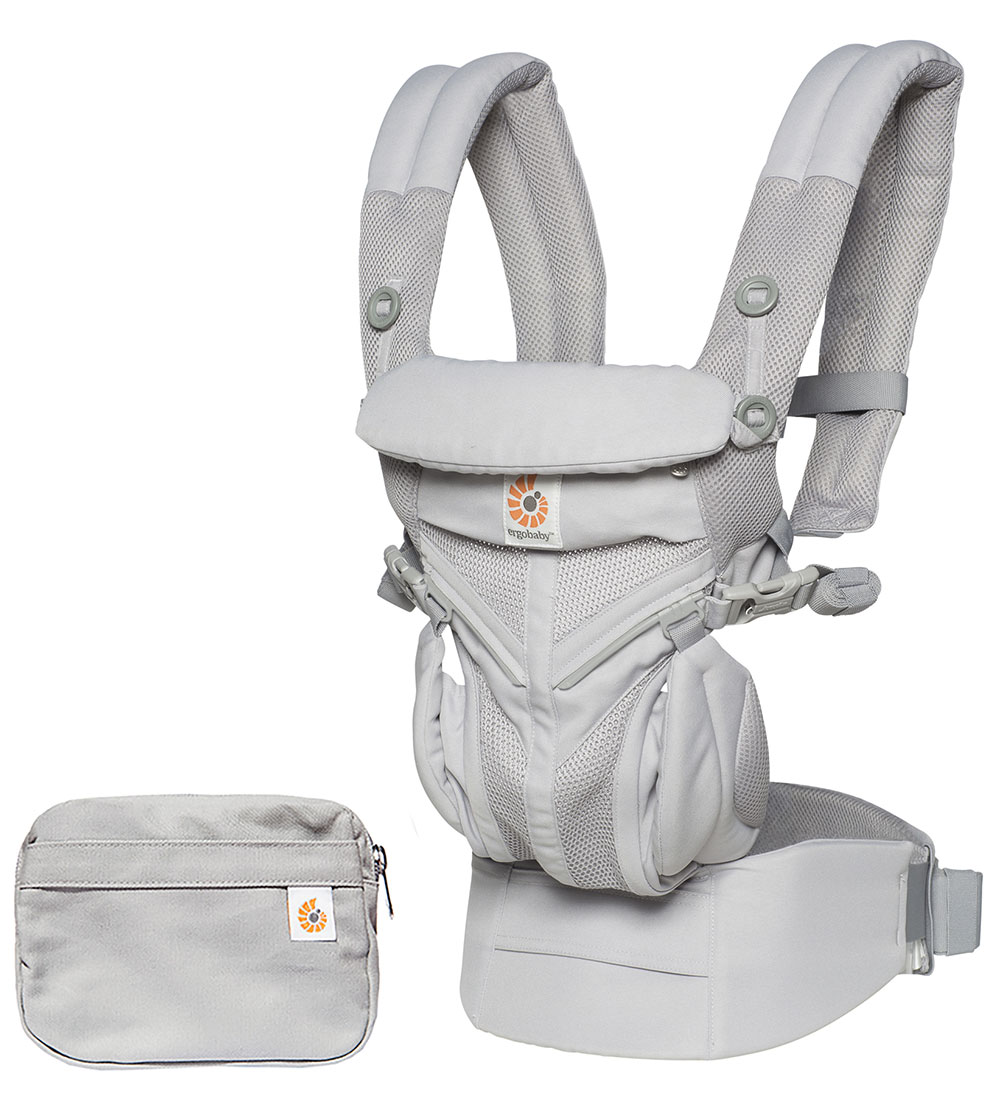 Ergobaby Babytrage - Omni 360 - Cool Air Mesh - Grau - Ergobaby - 0-4 Jahre (56-104) - Babytragen von Ergobaby