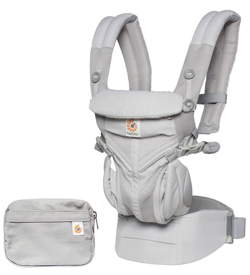 Ergobaby Babytrage - Omni 360 - Cool Air Mesh - Grau - Ergobaby - 0-4 Jahre (56-104) - Babytragen von Ergobaby