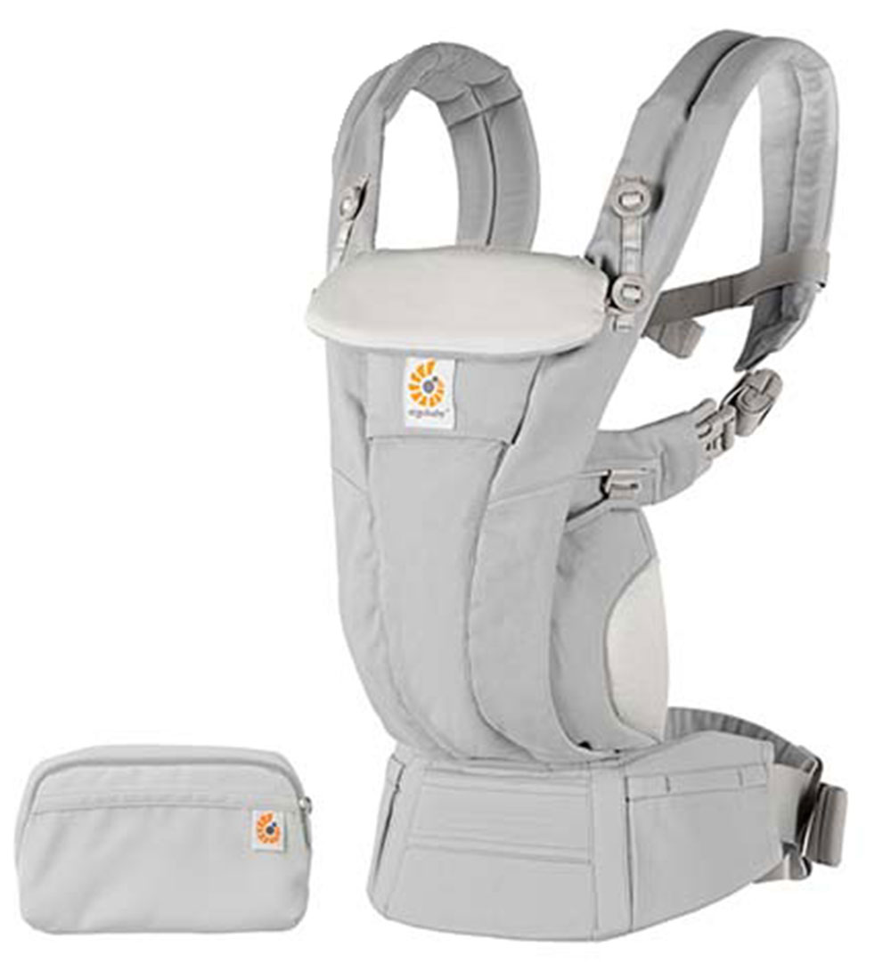 Ergobaby Babytrage - Omni Dream - SoftTouch Baumwolle - Pearl Gr - Ergobaby - 0-4 Jahre (56-104) - Babytragen von Ergobaby