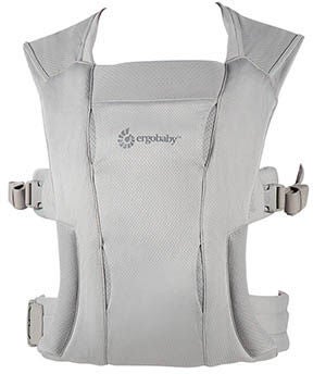 Ergobaby Embrace Soft Air Mesh Babytrage, Soft Grey von Ergobaby