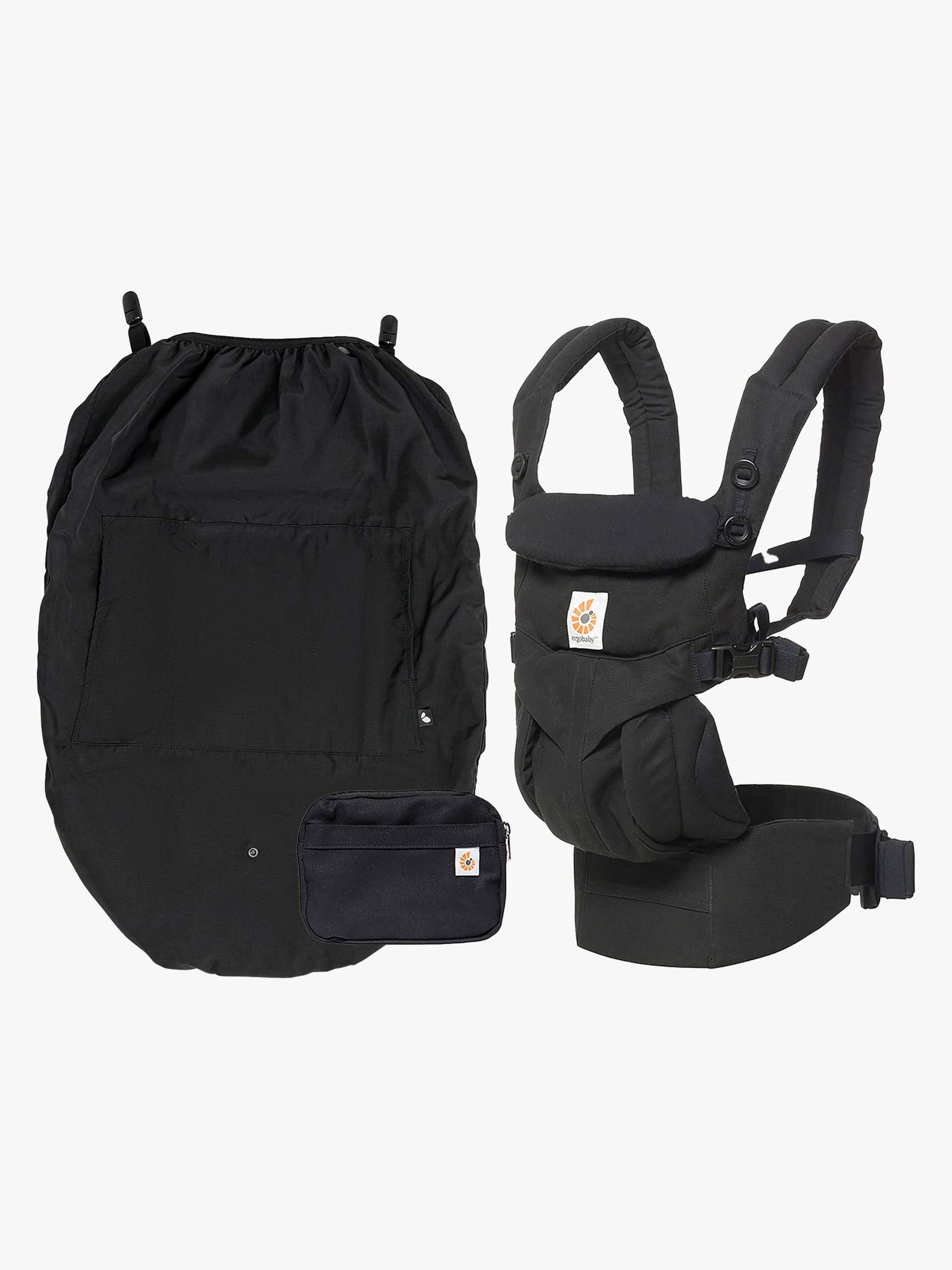 Ergobaby Omni 360 Babytrage inkl. Regenüberzug, Schwarz von Ergobaby