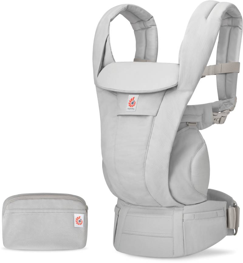 Ergobaby Omni Deluxe Babytrage Cotton, Pearl Grey von Ergobaby