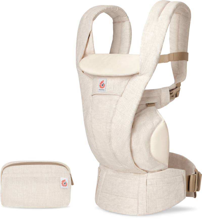 Ergobaby Omni Deluxe Babytrage Linen, Natural von Ergobaby