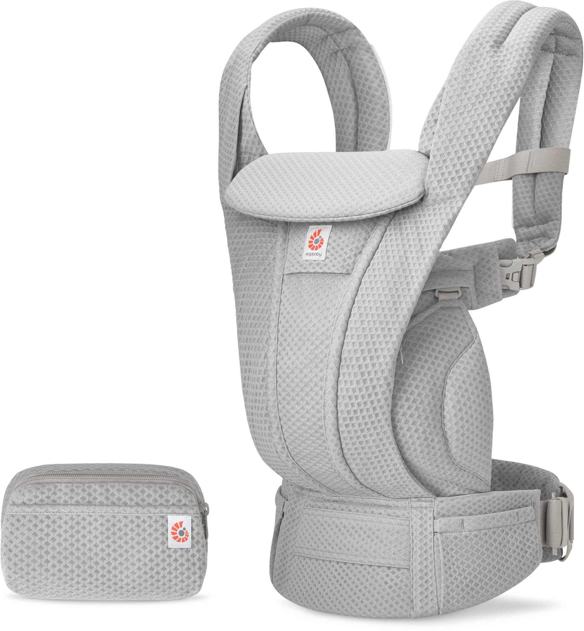 Ergobaby Omni Deluxe Babytrage Mesh, Pearl Grey Ergobaby Omni Deluxe Babytrage Mesh, Pearl Grey von Ergobaby