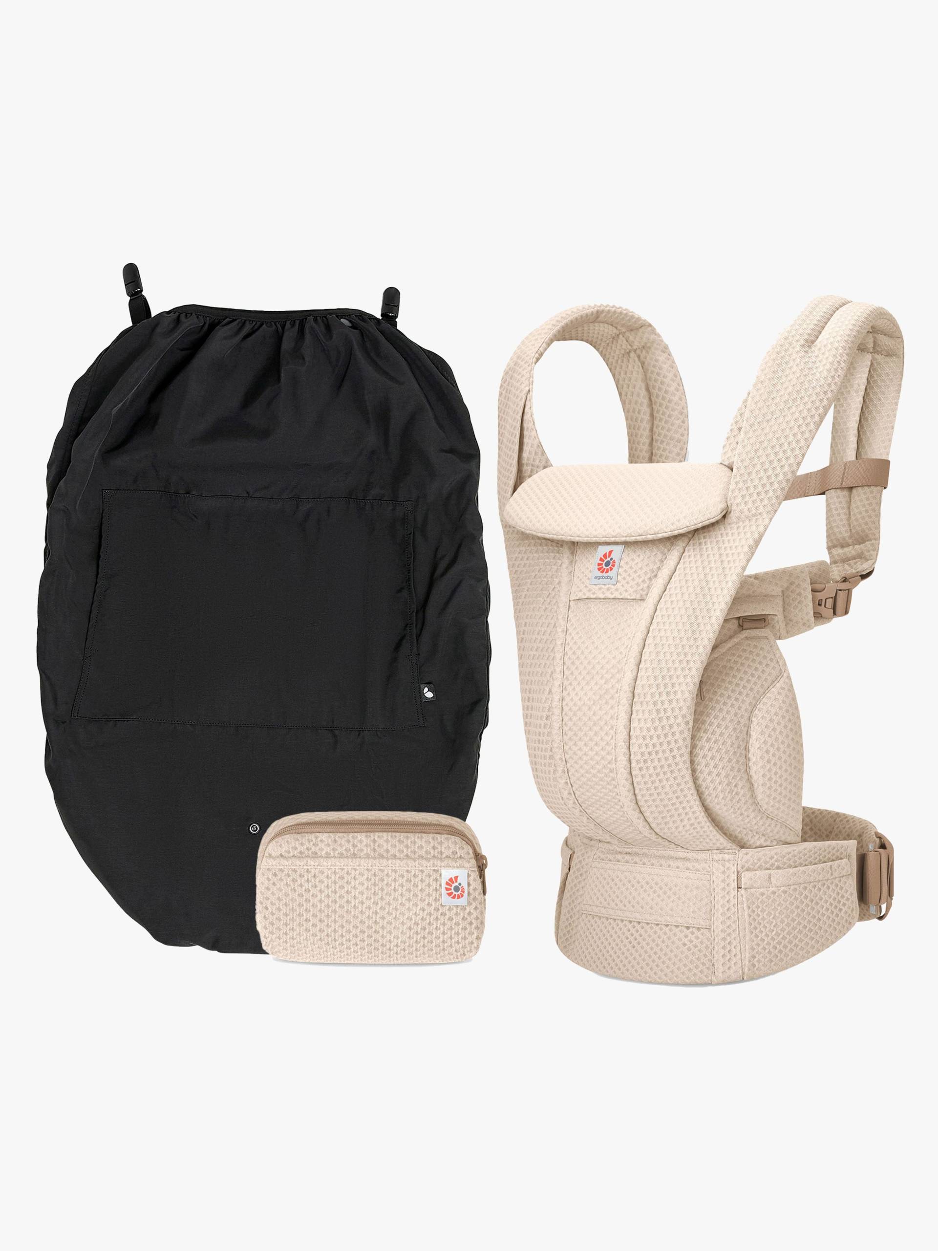 Ergobaby Omni Deluxe Babytrage Mesh inkl. Regenüberzug, Natural Beige Ergobaby Omni Deluxe Babytrage Mesh inkl. Regenüberzug, Natural Beige von Ergobaby