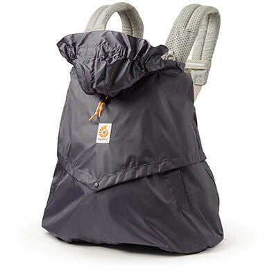 Ergobaby Regen- und Windschutz, Charcoal Black von Ergobaby