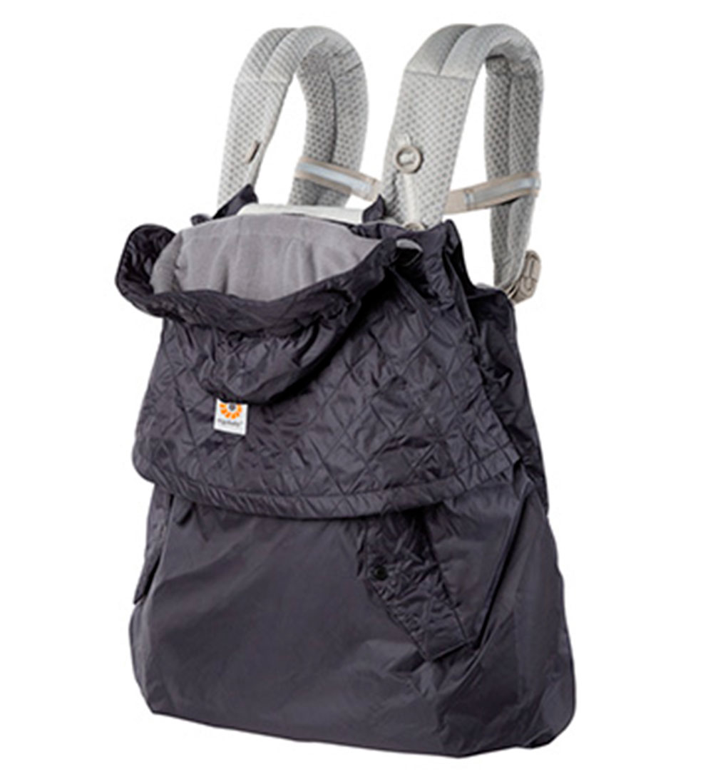Ergobaby Regenschutz bis Babytrage - Allwetter - Anthrazit - Ergobaby - One Size - Regenschutz von Ergobaby