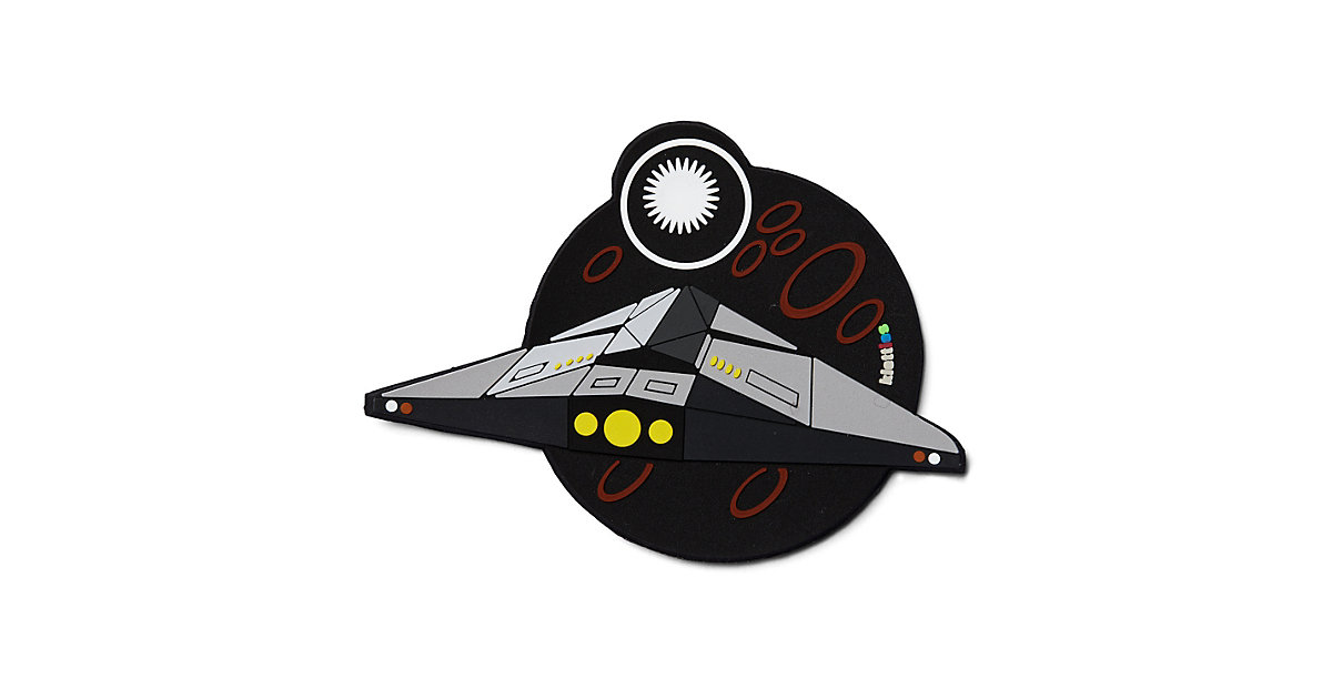 3D Klettie Space grau von Ergobag