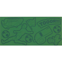 ERGOBAG 00749-20003-10 Reflexie-Sticker Set Fußball Sticker ERGOBAG 00749-20003-10 Reflexie-Sticker Set Fußball Sticker von Ergobag