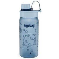 ERGOBAG 00828-30011-10 Trinkflasche Delfin, Blau von Ergobag