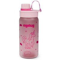 ERGOBAG 00828-40165-10 Trinkflasche Einhorn, Pink von Ergobag