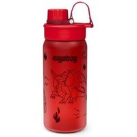 ERGOBAG 00828-50062-10 Trinkflasche Drache, Rot von Ergobag