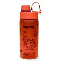 ERGOBAG 00828-60098-10 Trinkflasche Tiger, Orange von Ergobag