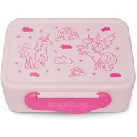 ERGOBAG 01069-40165-10 Kunststoff Brotdose Einhorn, Pink von Ergobag