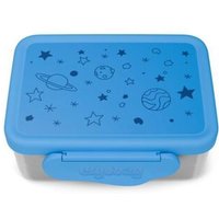 ERGOBAG 01070-30025-10 Edelstahl Brotdose Sterne, Blau von Ergobag