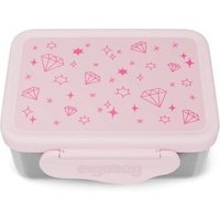 ERGOBAG 01070-40082-10 Edelstahl Brotdose Glitzer, Pink von Ergobag