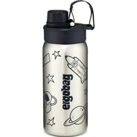 ERGOBAG 01071-80001-10 Edelstahl Trinkflasche Schwarz von Ergobag