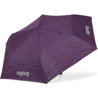 ERGOBAG 01291-900K2-10 Regenschirm PerlentauchBär, lila von Ergobag