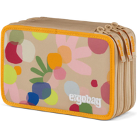 ERGOBAG 01292-90353-10 Flower PowBär Maxi Mäppchen, Beige von Ergobag