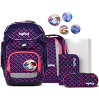 ERGOBAG 01298-900K2-10 Pack 6-teiliges Schulrucksack-Set PerlentauchBär, lila ERGOBAG 01298-900K2-10 Pack 6-teiliges Schulrucksack-Set PerlentauchBär, lila von Ergobag