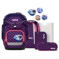ERGOBAG 01298-900K2-11 Schulranzen-Set PerlentauchBär pack, Pink, Lila von Ergobag