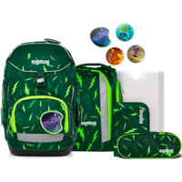 ERGOBAG 01298-90196-10 Pack 6-teiliges Schulrucksack-Set Bärtastisch, grün ERGOBAG 01298-90196-10 Pack 6-teiliges Schulrucksack-Set Bärtastisch, grün von Ergobag