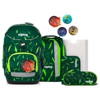 ERGOBAG 01298-90196-11 Schulrucksack-Set Bärtastisch pack, Grün von Ergobag