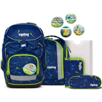 ERGOBAG 01298-90352-10 Pack 6-teiliges Schulrucksack-Set SpitzenreitBär, dunkelblau ERGOBAG 01298-90352-10 Pack 6-teiliges Schulrucksack-Set SpitzenreitBär, dunkelblau von Ergobag